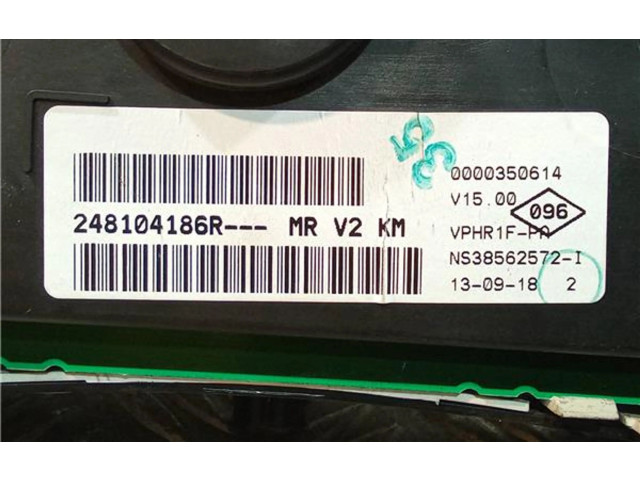 Панель приборов 248104186R, NS385625721   Dacia Dokker       