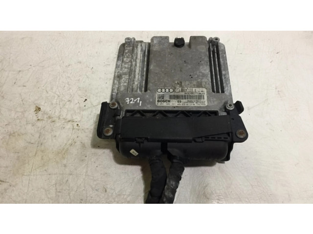 Блок управления двигателя 8P0907115K, 0261S02341   Audi A3 S3 A3 Sportback 8P
