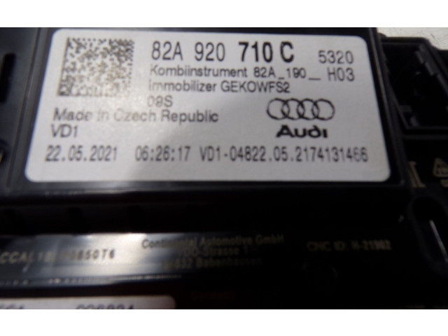 Панель приборов 82A920710C, 82A920710C Audi A1