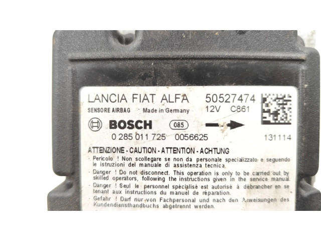 Блок подушек безопасности 50527474, 0285011725 Alfa Romeo Giulietta