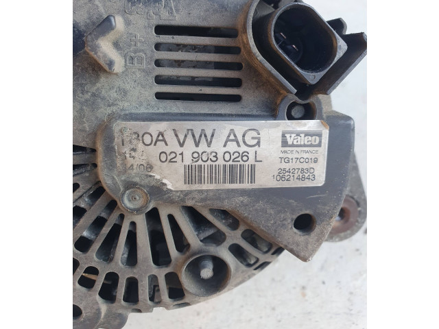 Генератор 021903026L, 2542783D   Volkswagen PASSAT B6 2.0     
