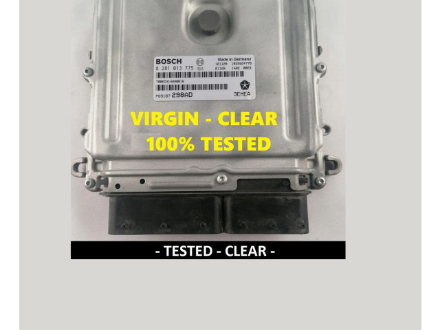 Блок управления двигателем Блок управления 0281013775, P05187298AD   Jeep Commander