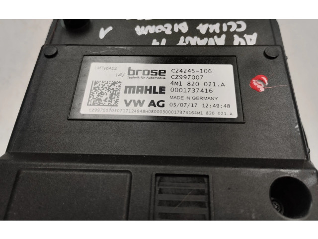 Вентилятор печки    4M1820021.A   Audi A4 Allroad