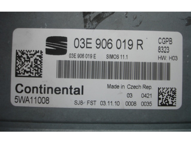 Řídící jednotka 03E906019R, 5WA11008 Seat Ibiza IV (6J,6P) 2010