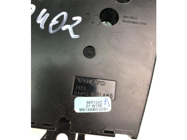 Блок управления климат-контролем 8651242, FR2402 Volvo S60