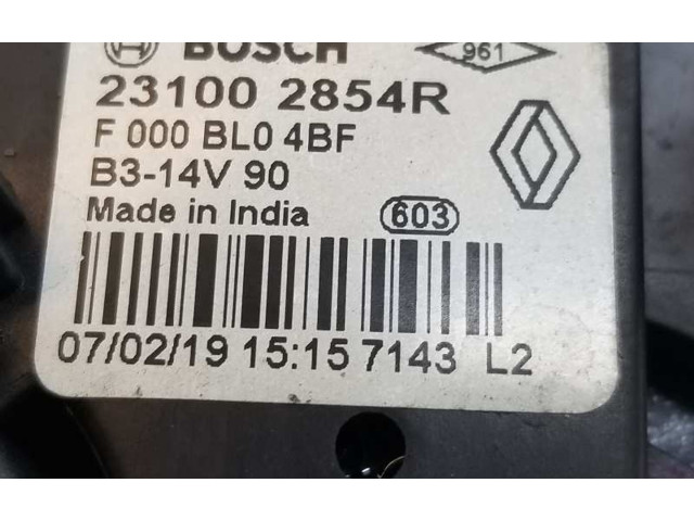 Генератор 231002854R, F000BL04BF Dacia Sandero 0.9