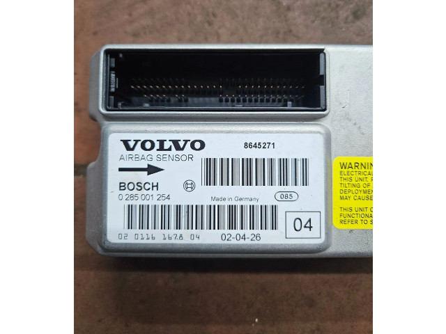 Блок подушек безопасности 0285001254, 8645271 Volvo V70