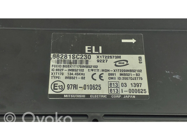 Блок комфорта 88281SC230   Subaru Forester SH   