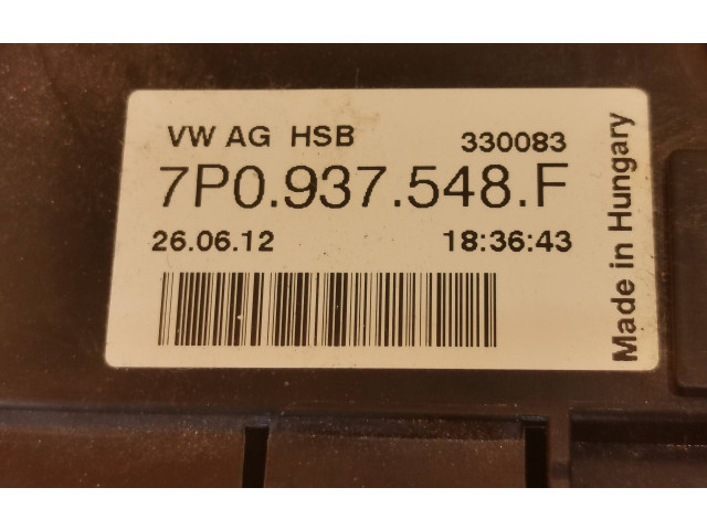 Панель приборов 7P0937548F, 7P0971341 Volkswagen Touareg II