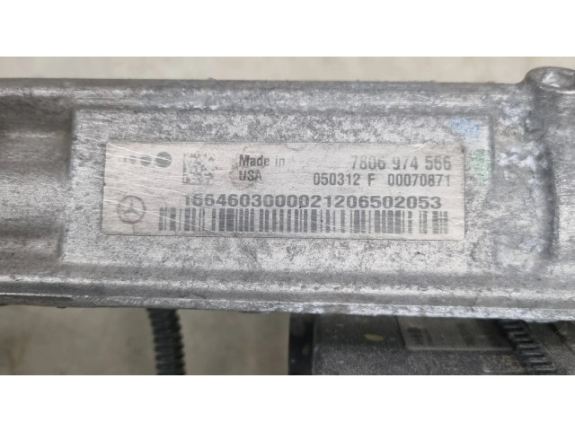 Рулевая рейка 7806974566, 00070871 Mercedes-Benz ML W166 2012-2017 года