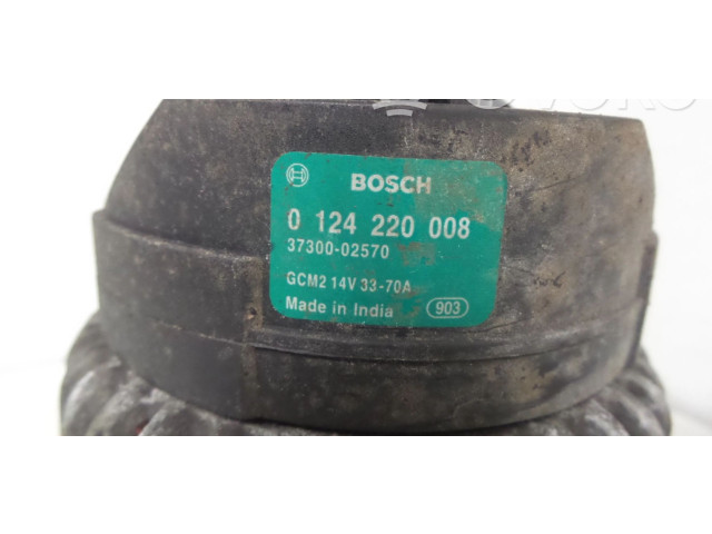 Генератор 3730002570, 0124220008   Hyundai i10      