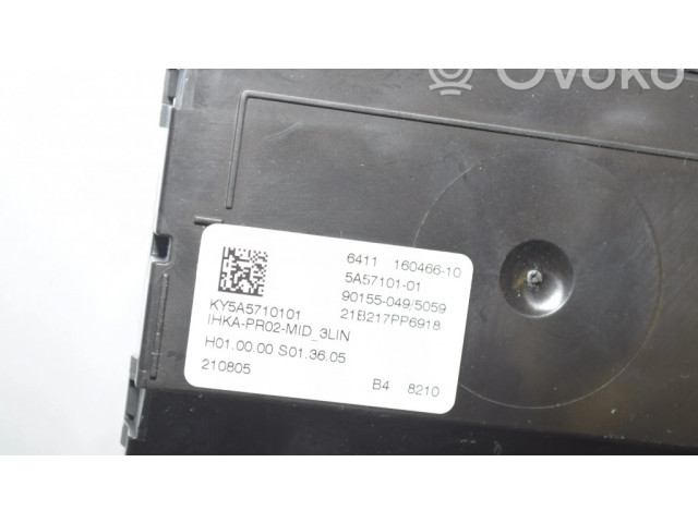 Блок управления климат-контролем 5A57101, 64115A36B30   BMW iX3 G08