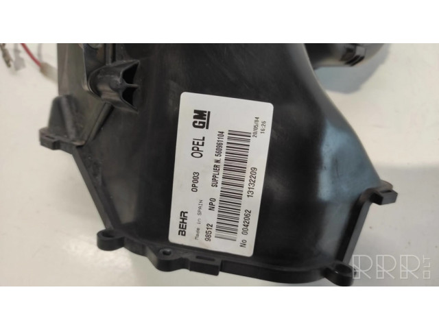 Вентилятор печки    13132209, 560961104   Opel Meriva A
