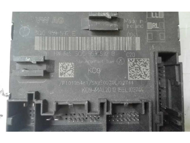 Блок управления 5Q0959592E   Volkswagen Golf VII