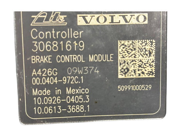 Jednotka ABS 30681619, P30681619 Volvo XC70 2009
