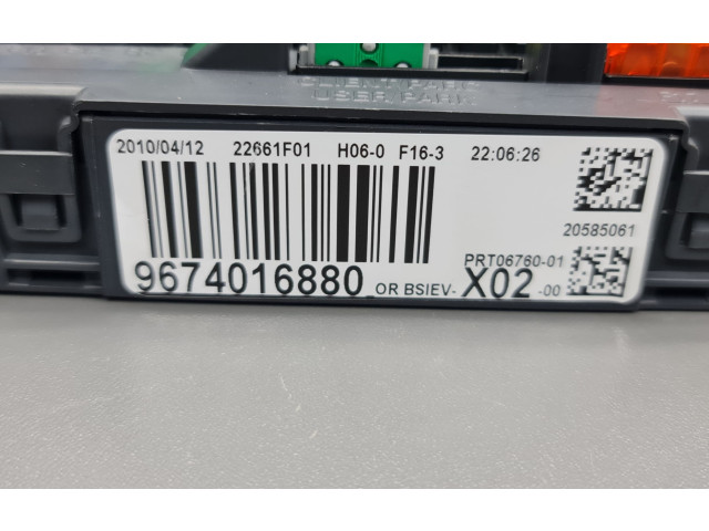 Блок комфорта 22661F01, 9674016880   Citroen C3   