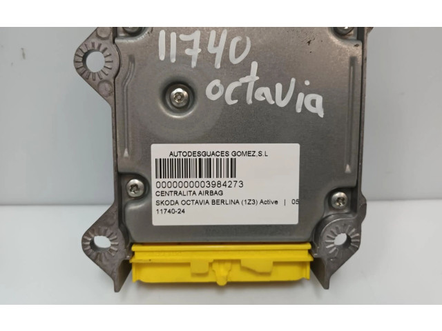 Блок подушек безопасности 1K0909605S Skoda Octavia Mk2 (1Z)