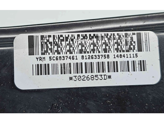 Подушка безопасности водителя 5C6837461 Volkswagen Jetta VI