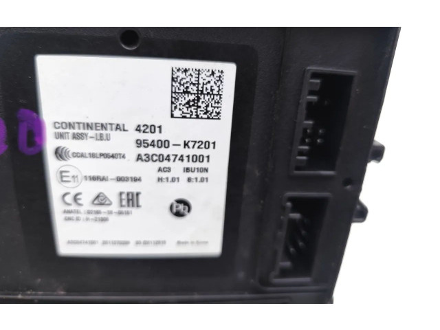 Блок комфорта 95400-K7201, A3C04741001 Hyundai i10