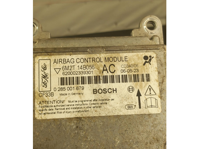 Блок подушек безопасности 6M2T14B056, 0285001679 Ford S-MAX