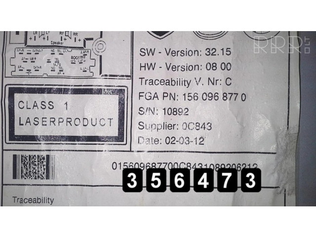 Радио/ проигрыватель CD/DVD / навигация