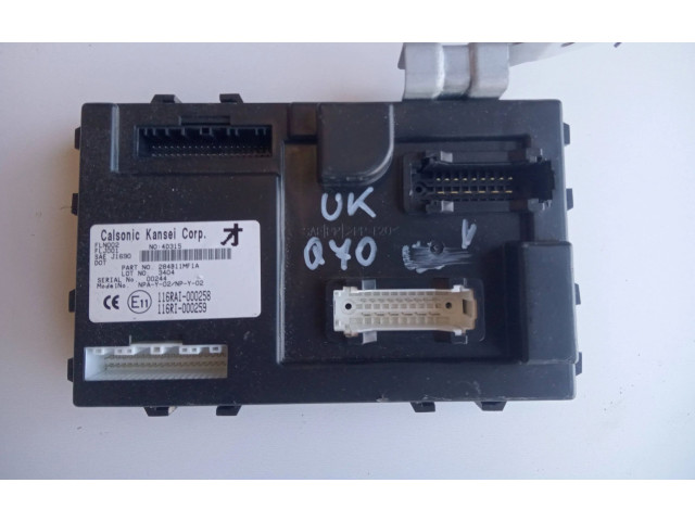 Блок управления двигателем Блок управления MEC119-040, BEM393-000 Infiniti Q70 Y51