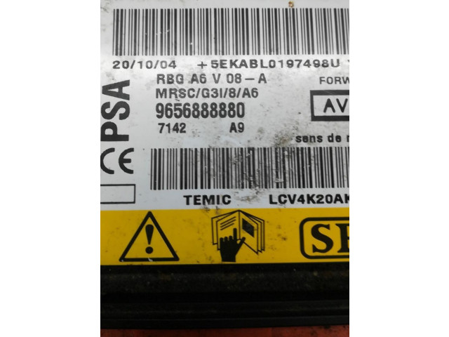 Блок подушек безопасности 9656888880   Citroen C2