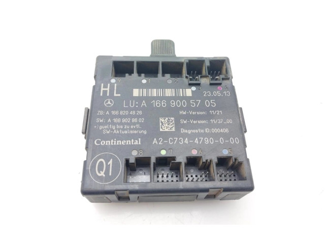 Блок комфорта A1669005705   Mercedes-Benz CL C215   