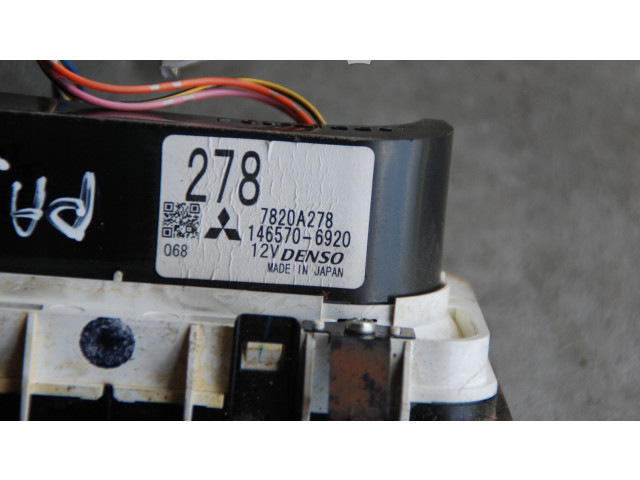 Блок управления климат-контролем 7820A278, 200KM Mitsubishi Pajero