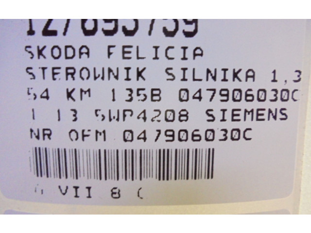 Řídící jednotka 047906030C, 047906030C Skoda Felicia I 1997