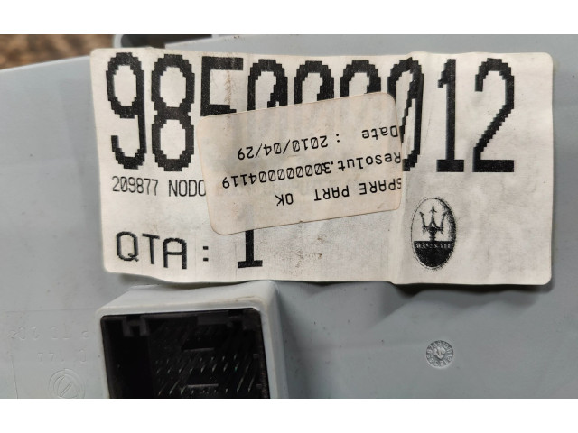 Блок предохранителей 50121010, 985000012   Maserati Quattroporte    