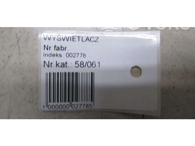 Дисплей 31374994 Volvo S60