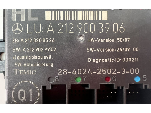 Другие блоки управления / модули A2129003906   Mercedes-Benz GLK (X204)       