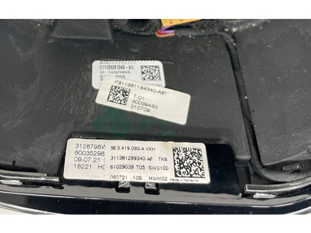 Руль Skoda Fabia Mk3 (NJ)  2015 - 2021 года 5E3419093A      