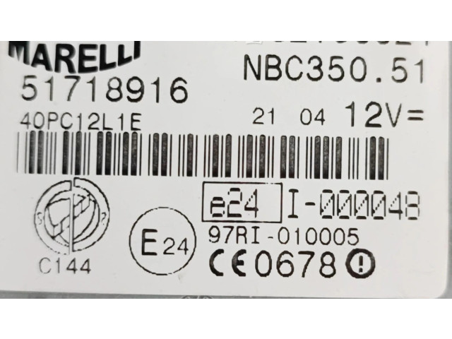 Блок комфорта 188A9000   Fiat Idea   