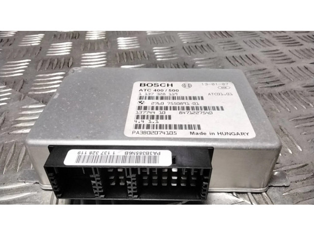 Блок управления редуктора коробки передач (раздатки) 7550891, 1137328119   BMW X3 E83