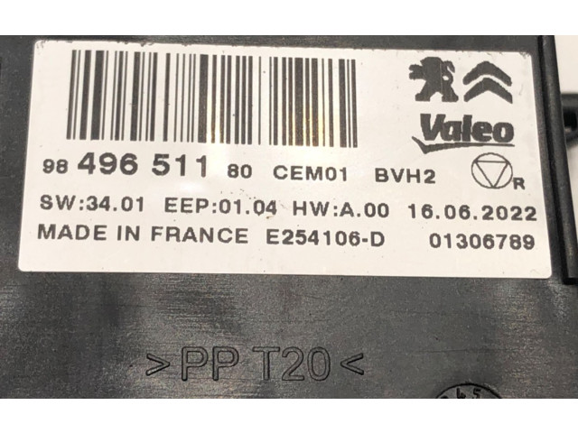 Блок управления 9849651180 Toyota ProAce City