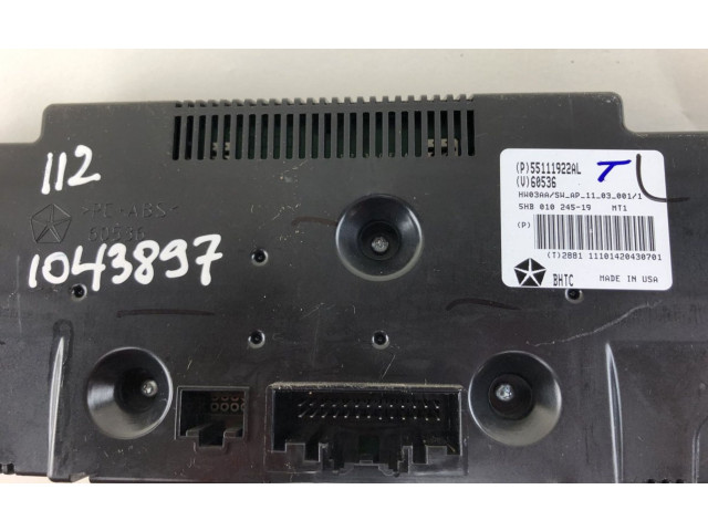 Блок управления климат-контролем 05091849AF, 05091849AD Jeep Grand Cherokee