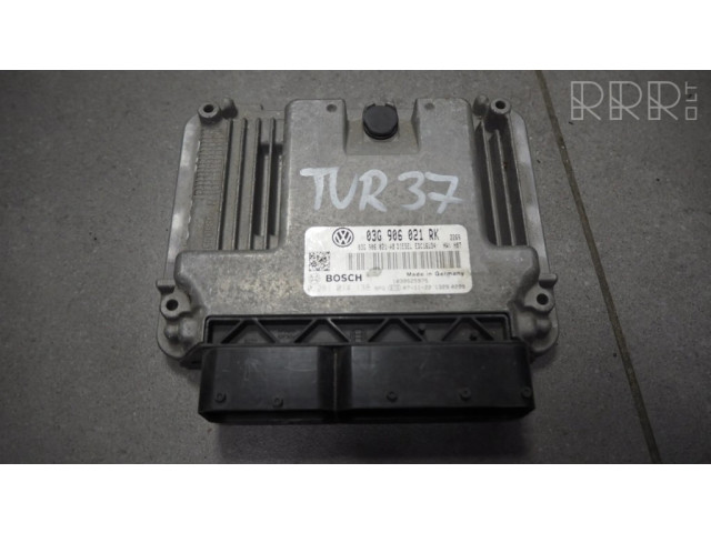 Блок управления двигателя 03G906021RK Volkswagen Touran I