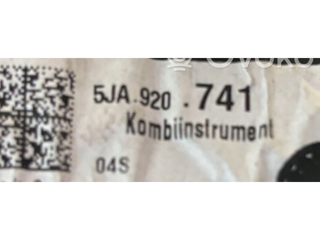 Панель приборов 5JA920741 Skoda Rapid (NH)