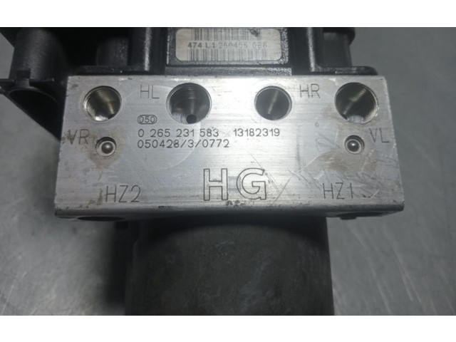 Блок АБС 0265231583   Opel  Meriva A  2003 - 2010 года