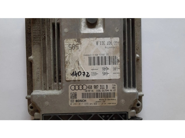Řídící jednotka 4G0907311B, 4G0907401   Audi A6 S6 C7 4G 2012