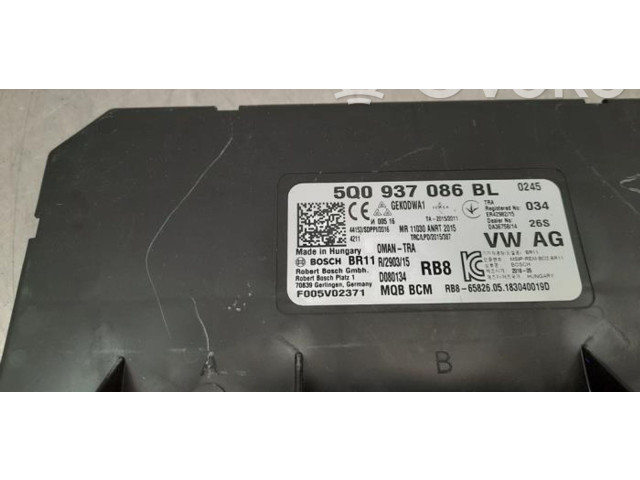 Блок комфорта 5Q0937086BL Skoda Kodiaq