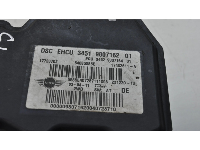 Блок АБС 9807162 Mini One - Cooper Coupe R56 2005 - 2014 года