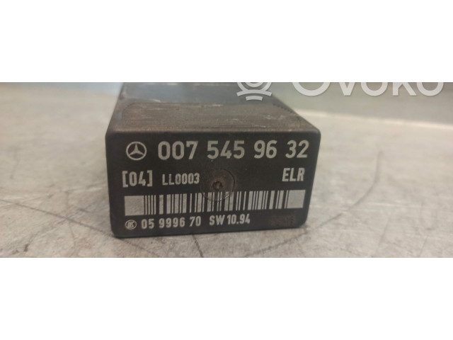 Pojistková skříňka 0074549632, 05999670 Mercedes-Benz E W124 1995