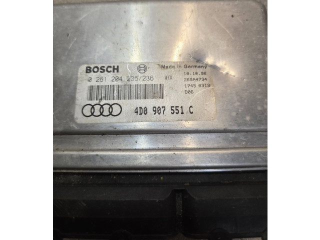 Блок управления двигателя 0261204235, 26SA4734 Audi A8 S8 D2 4D
