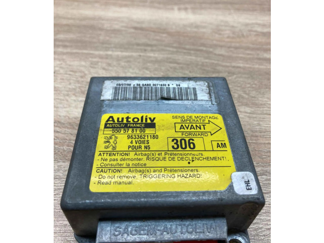 Блок управления климат-контролем 550578100, 9633621180   Peugeot 306