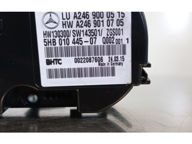 Блок управления климат-контролем A2469000515   Mercedes-Benz A W176
