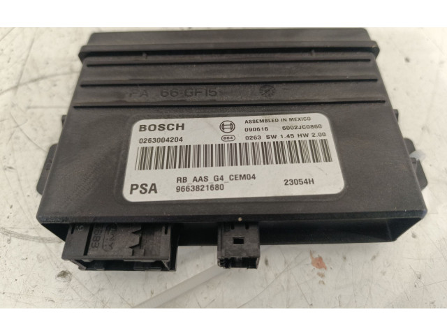 Блок управления 9663821680 Citroen C5