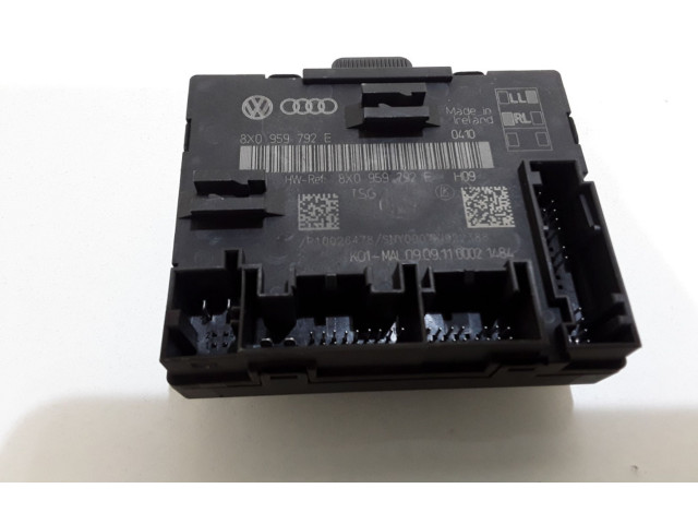 Блок управления 8X0959792 Audi Q3 8U